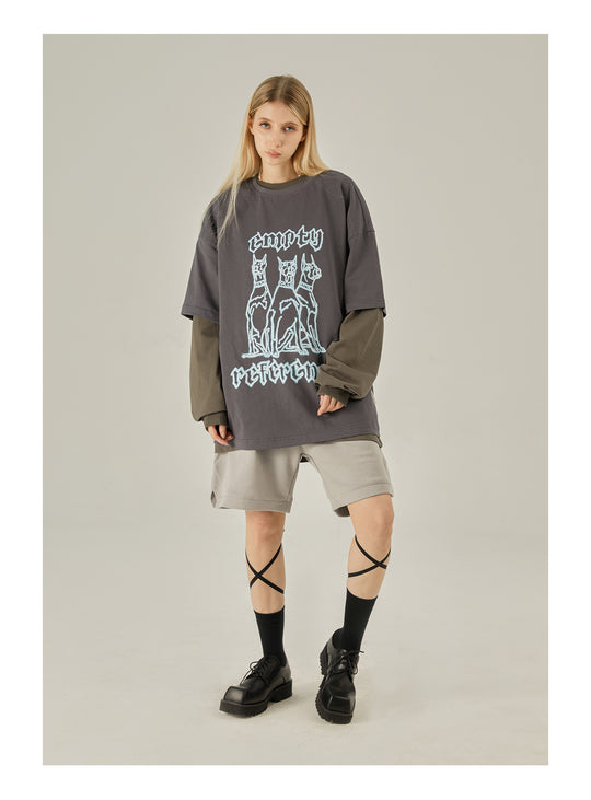 EMPTY REFERENCE Neon Doberman Tee