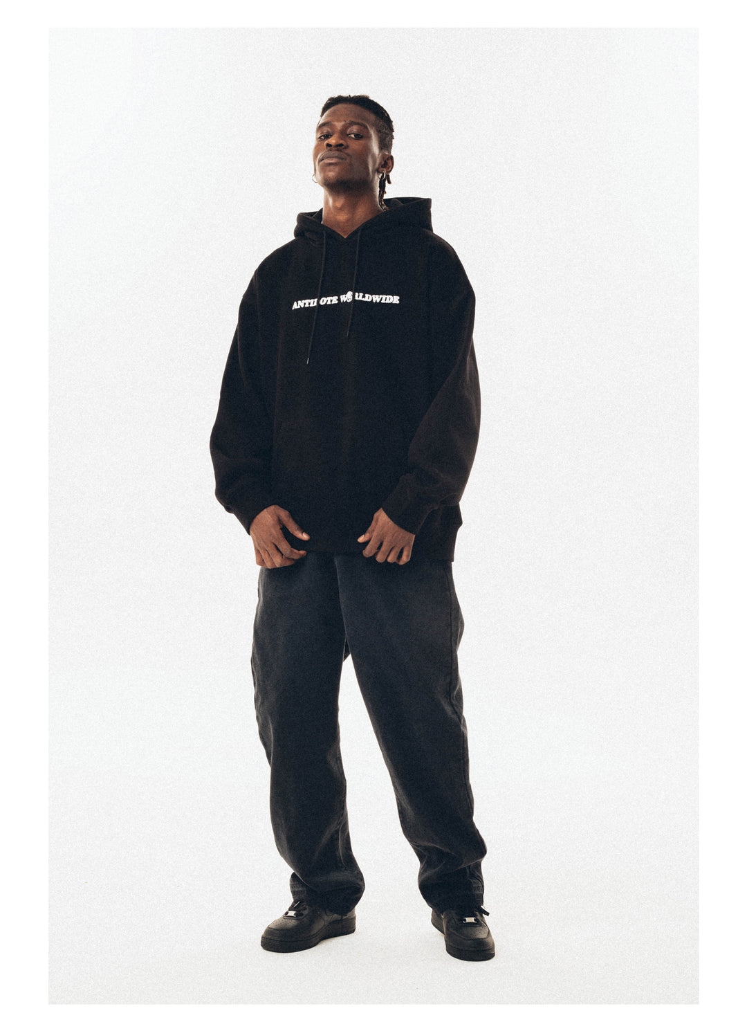 ANTIDOTE Logo Worldwide Hoodie | Face 3 Face