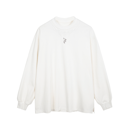 JHYQ LOGO Embroidery Long Sleeved Tee