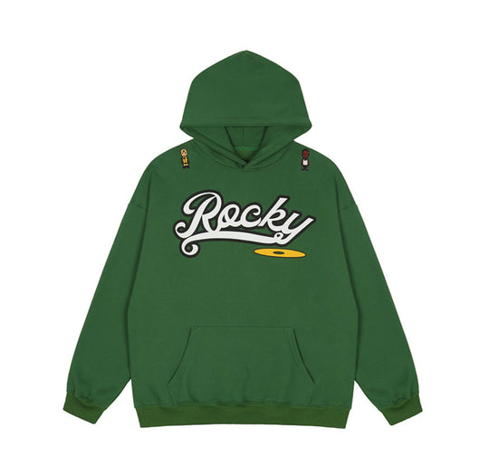 Letter Smile Printing Hoodie