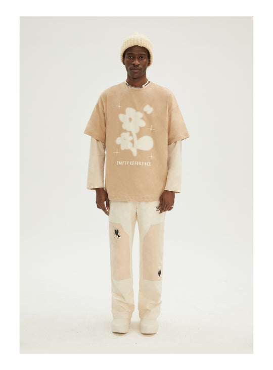 EMPTY REFERENCE Flowers Print Tee