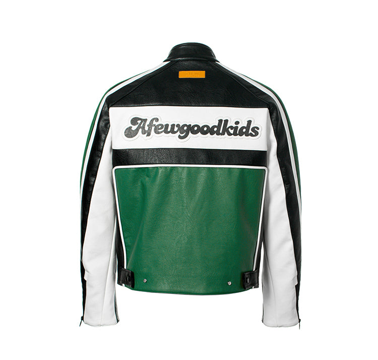 Biker jacket | Moto Jacket / Biker Racing Jacket | Face 3 Face