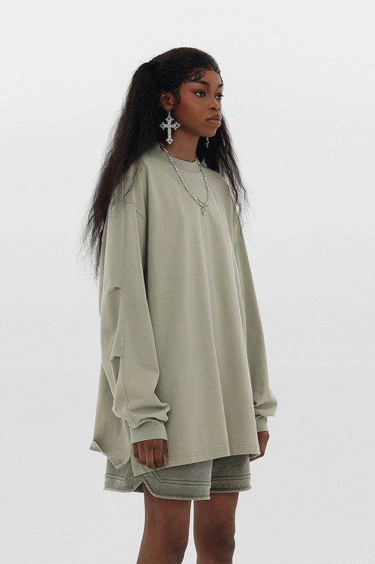 JHYQ LOGO Embroidery Long Sleeved Tee