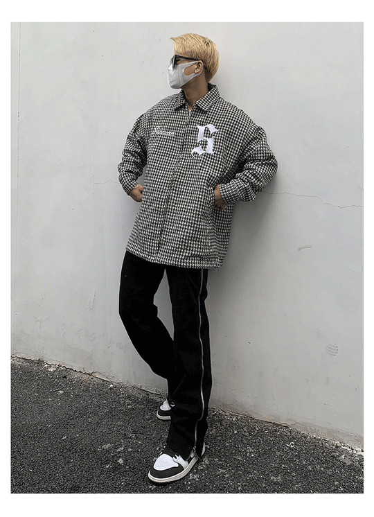 Side Zipper Design Denim Jeans