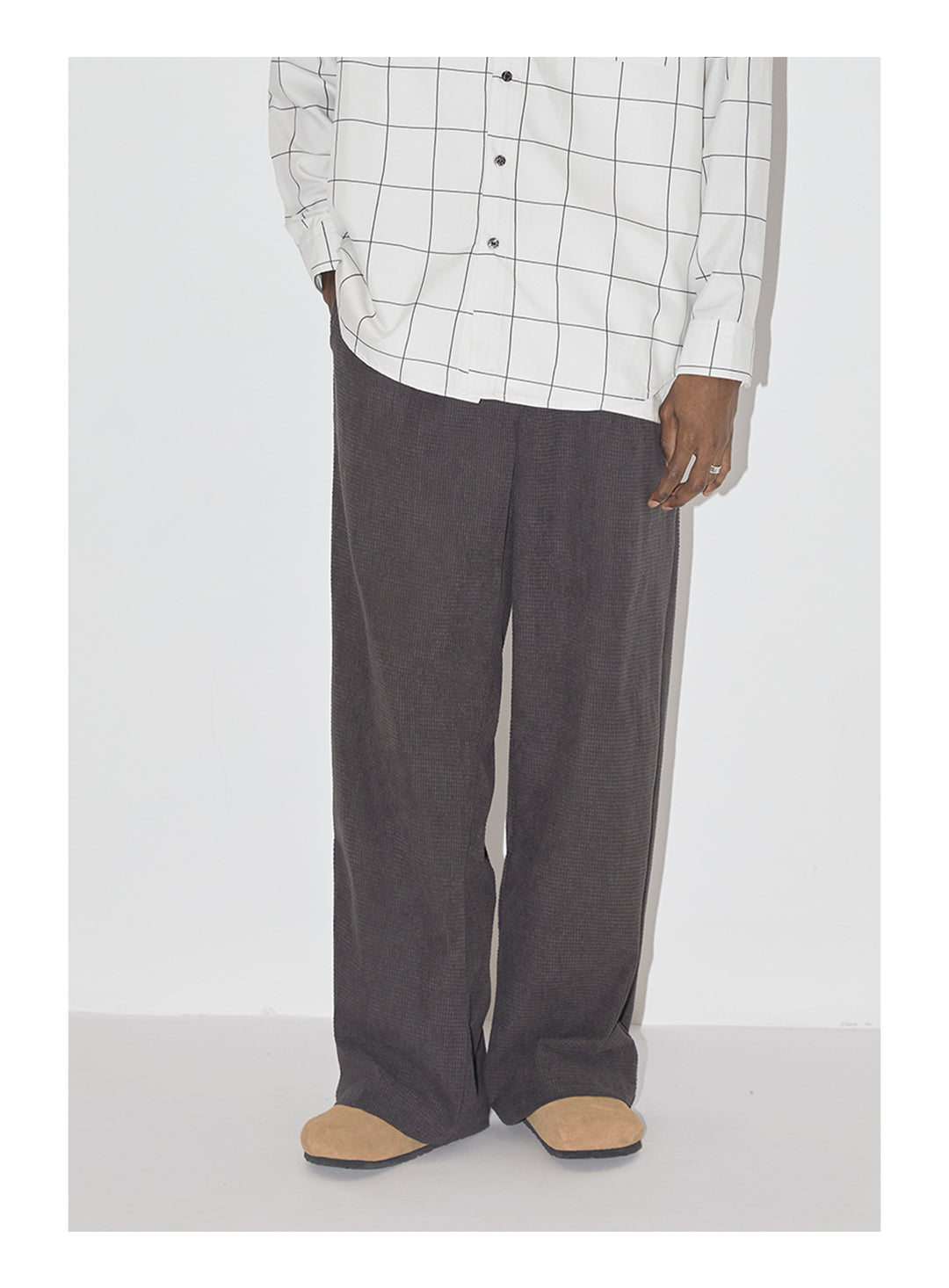 EMPTY REFERENCE Waffle All Match Pants