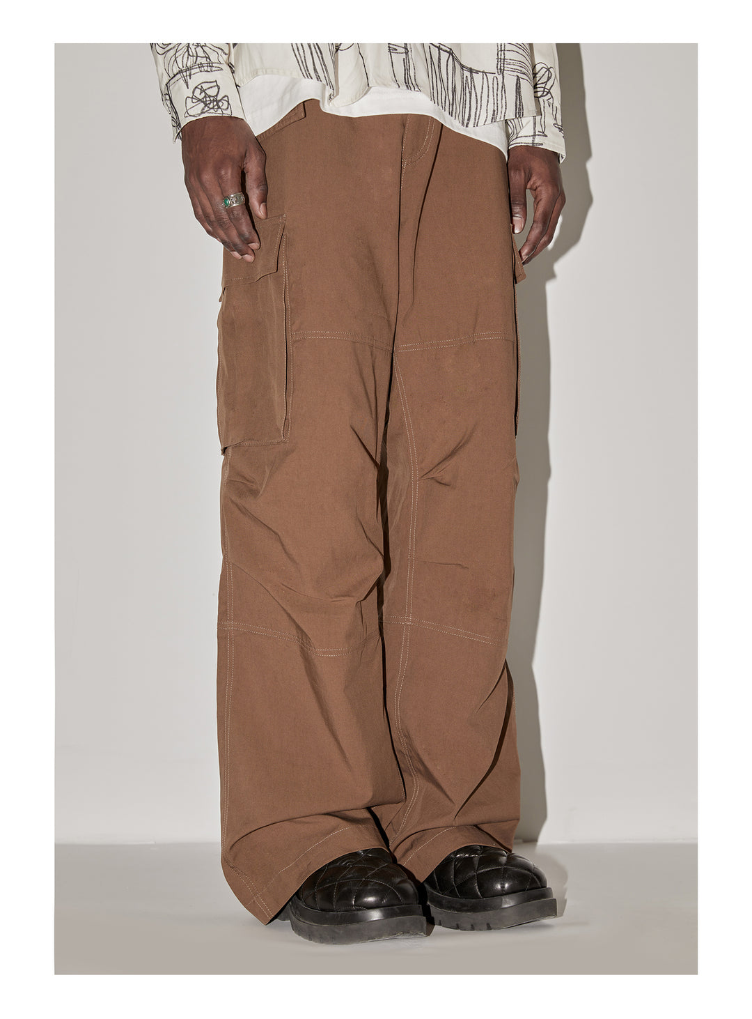 EMPTY REFERENCE Large Pockets Work Pants