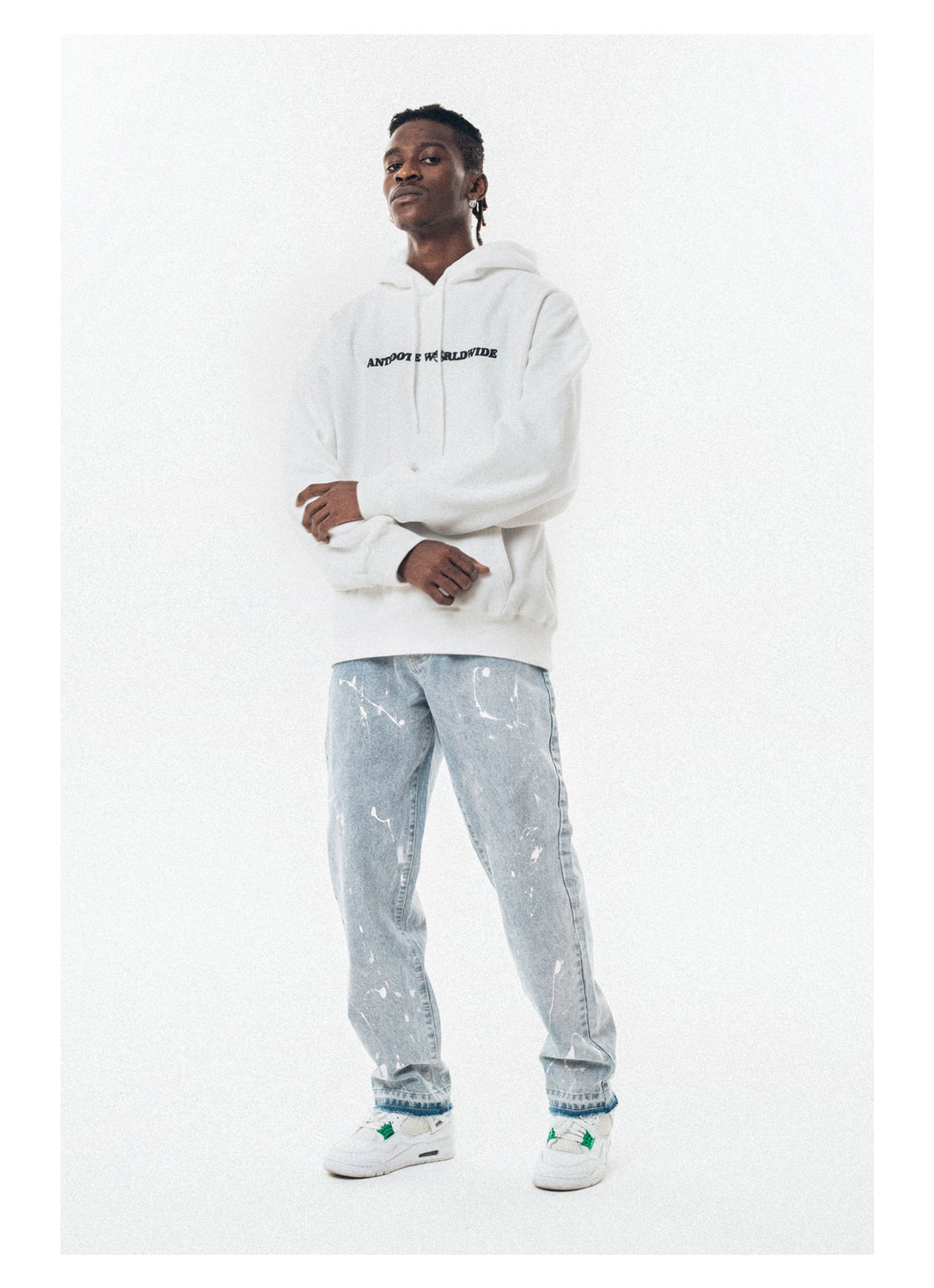 ANTIDOTE Logo Worldwide Hoodie | Face 3 Face