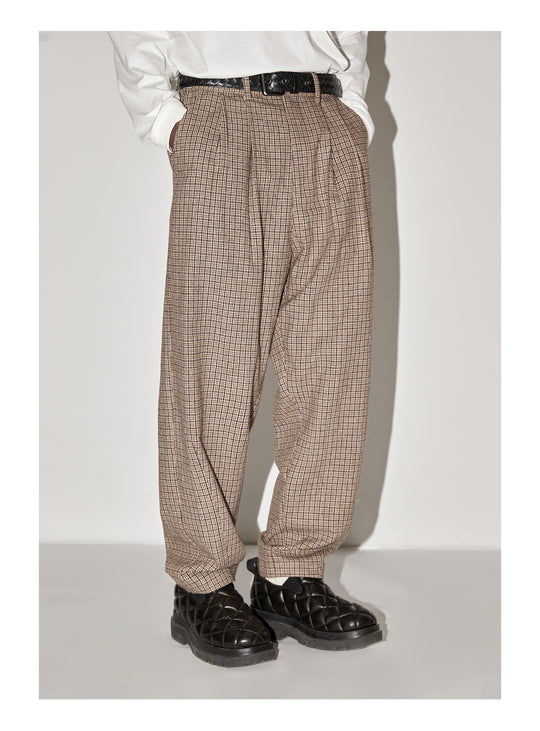 EMPTY REFERENCE Check Pattern Pants