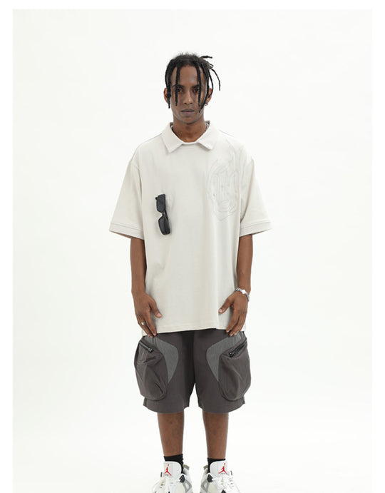 Cashrules Cross Star Logo Embroidered Polo