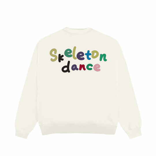 F3F Select Skeleton Skull Print Sweatshirts