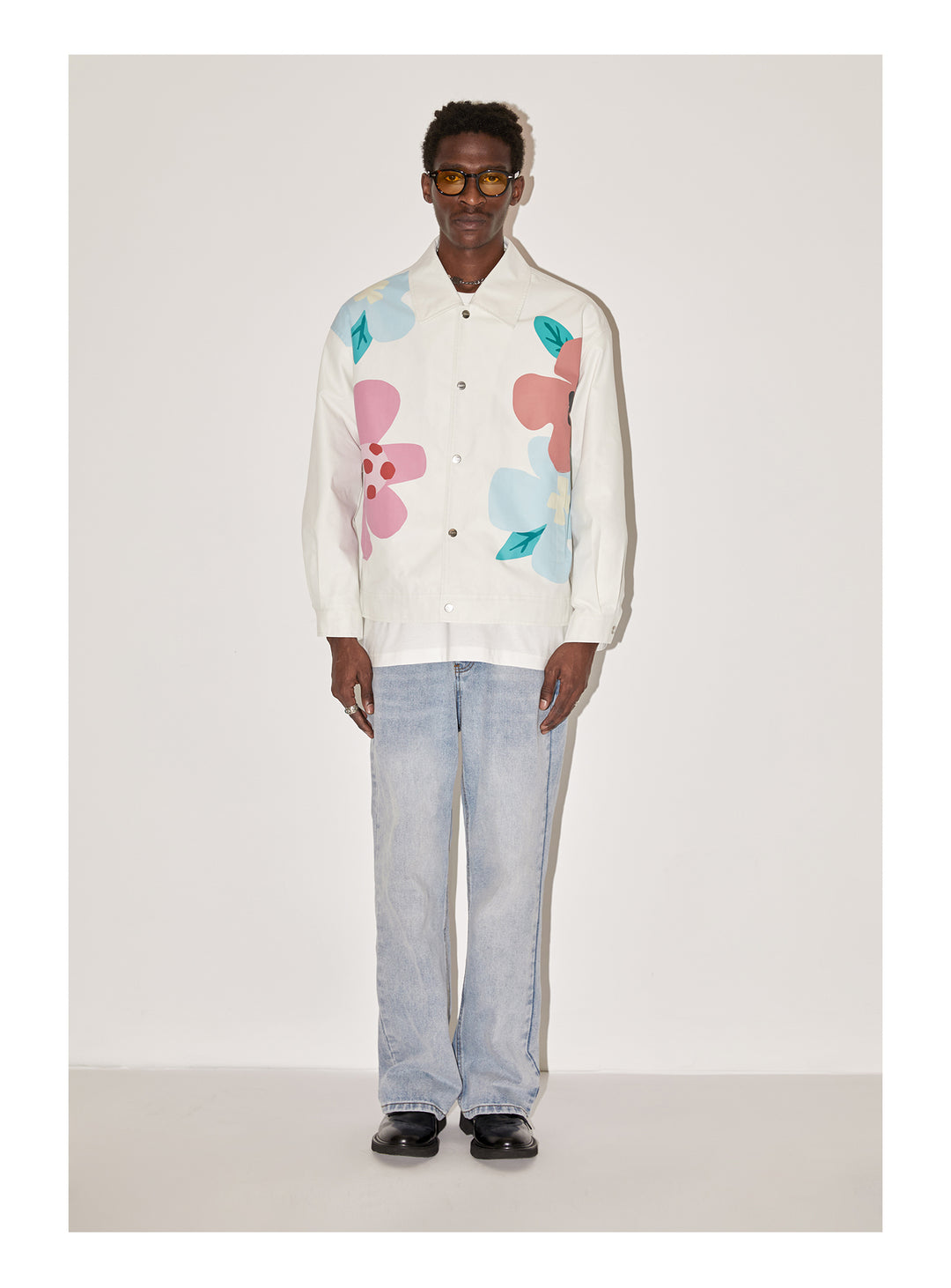 EMPTY REFERENCE Garden Floral Print Jacket