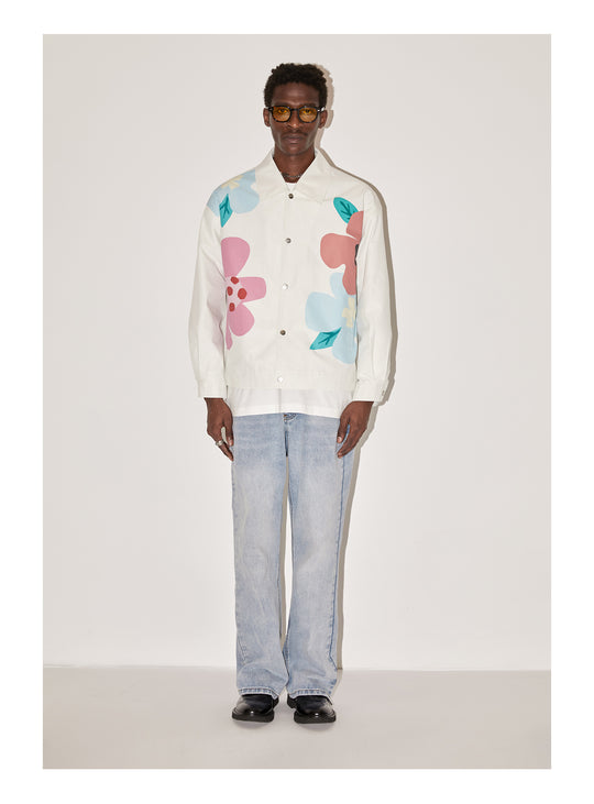 EMPTY REFERENCE Garden Floral Print Jacket