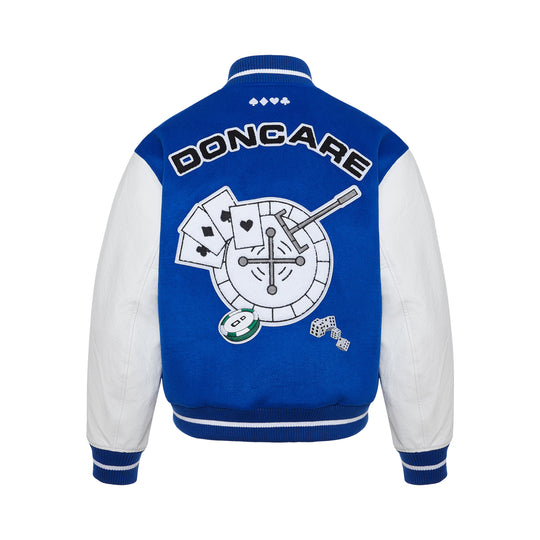 DONCARE D LOGO Varsity Jacket | Face 3 Face