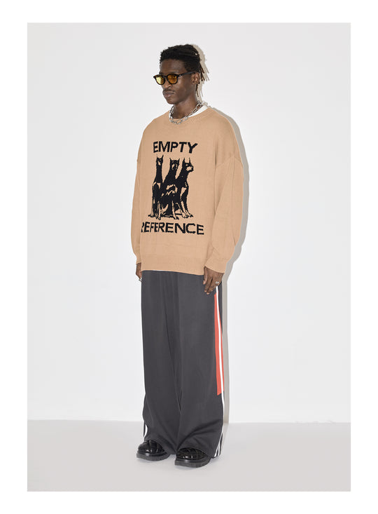 EMPTY REFERENCE Drape Sports Pants