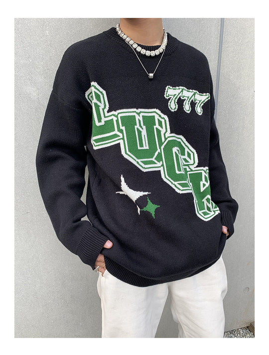 Luck 777 Knit Sweater