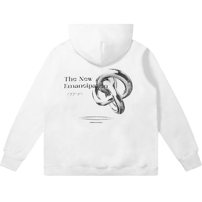 Harsh and Cruel 3D Metal Texture Printing Hoodie