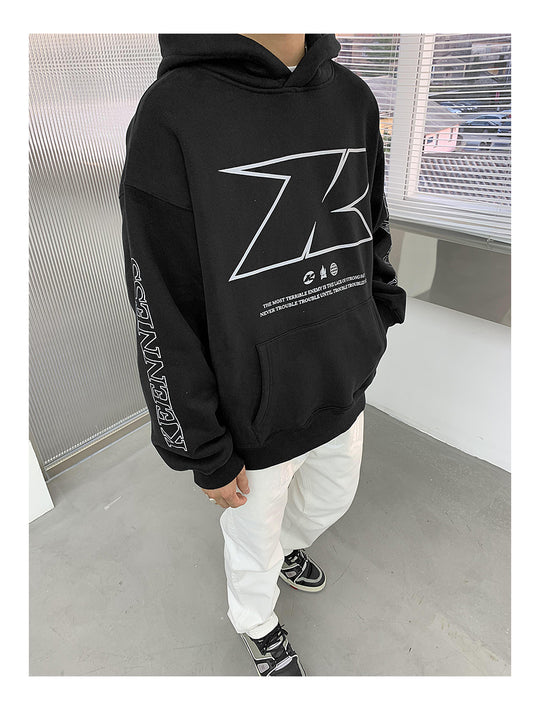 Keenness Print Hoodie