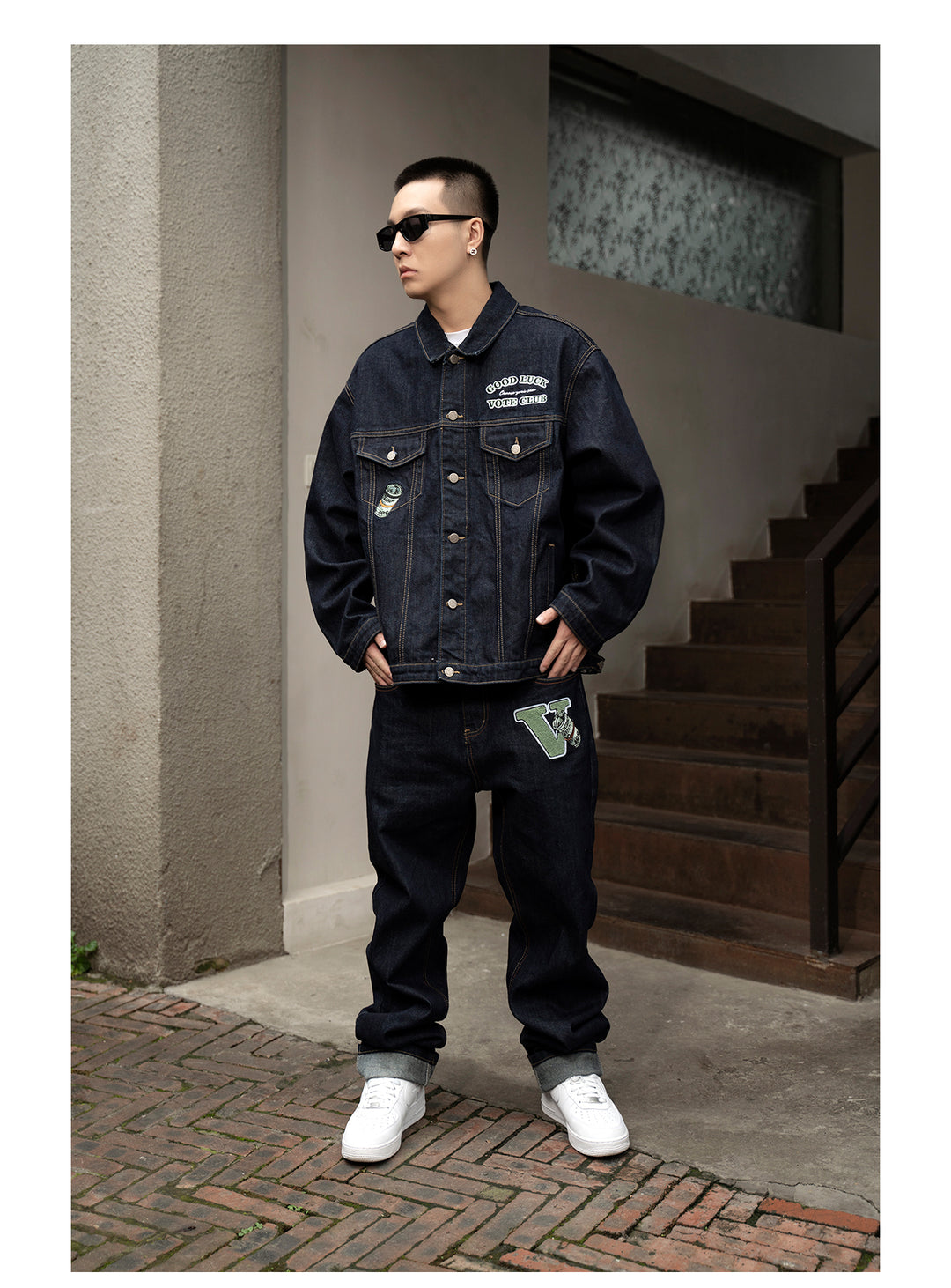 VOTE Dollar Bill Denim Jacket