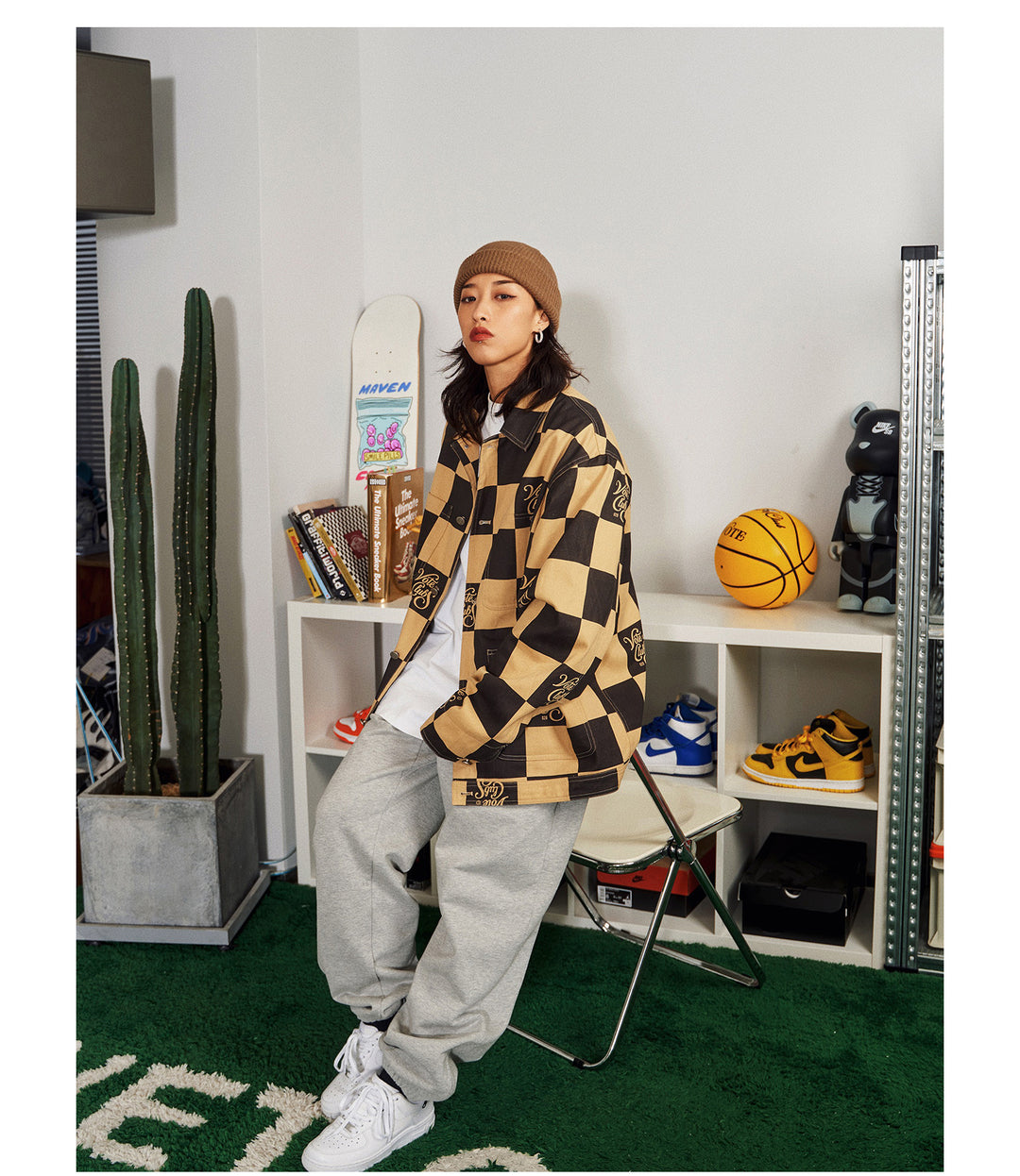 VOTE Watts Club Checkerboard Jacket