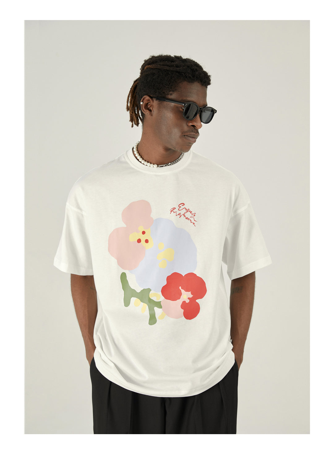 EMPTY REFERENCE Spring Garden Flowers Tee