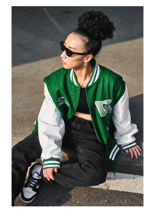 VOTE Good Luck Varsity Jacket