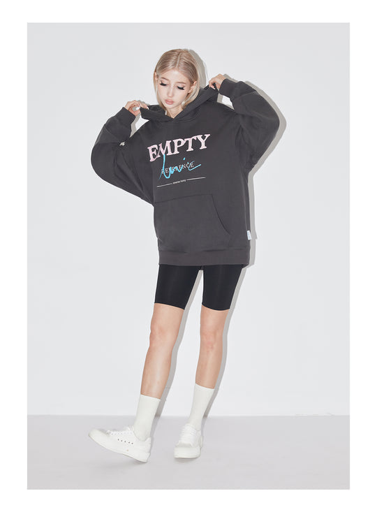 EMPTY REFERENCE Overlap Logo Hoodie