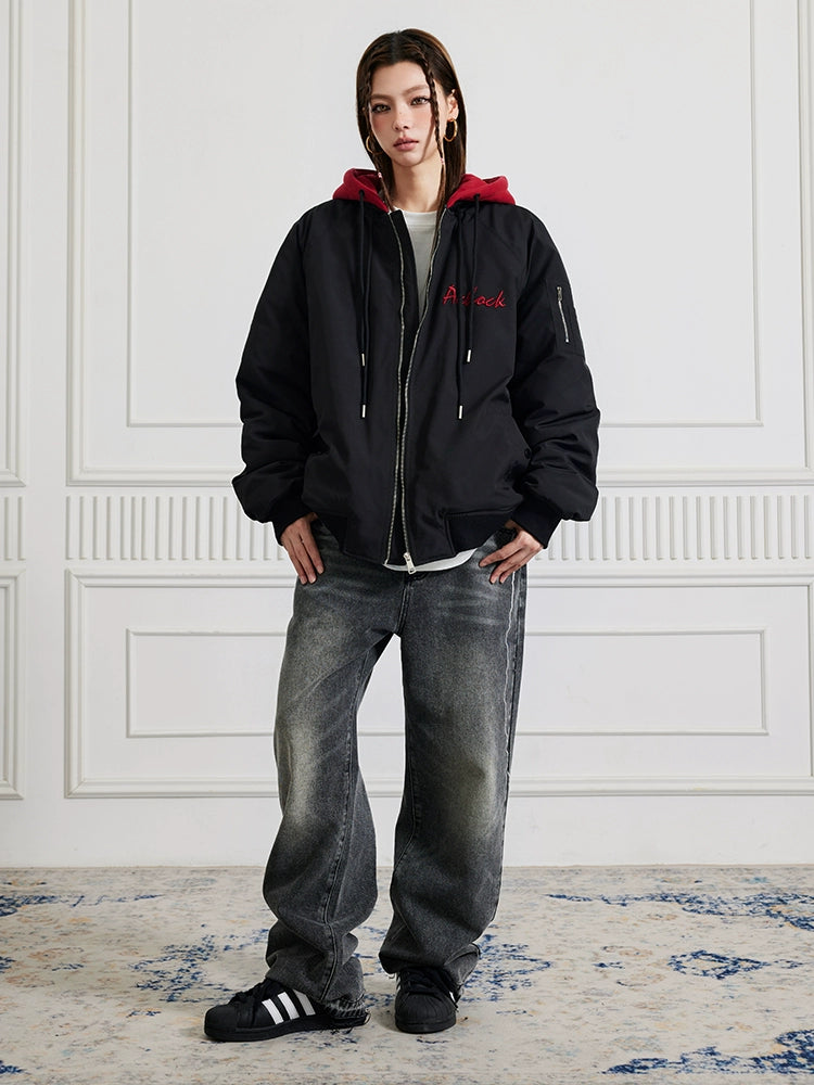 Achock Aviator Small Red Cap Jacket | Face 3 Face