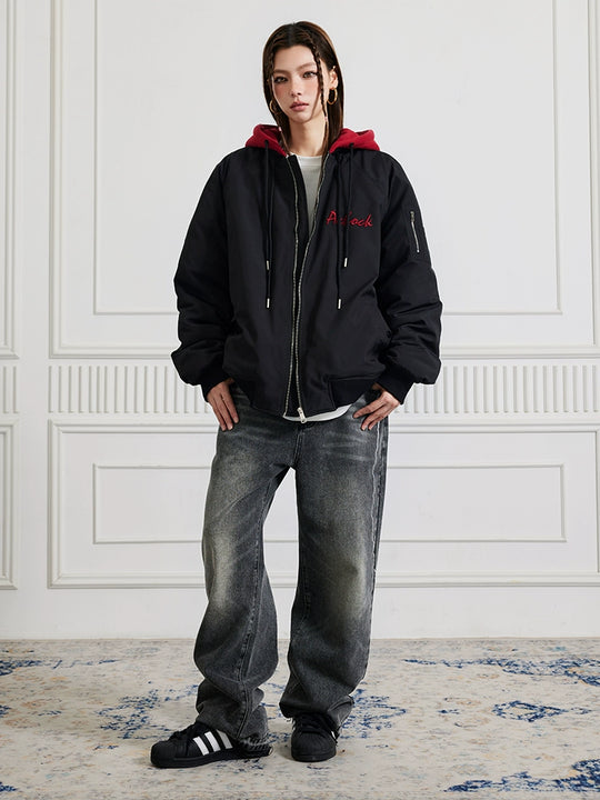 Achock Aviator Small Red Cap Jacket | Face 3 Face