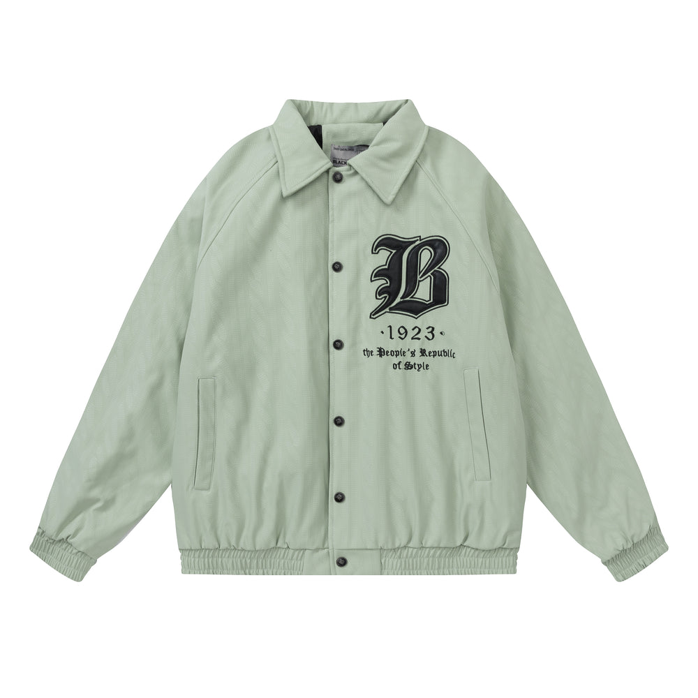 F3F Select Twist Dark Embroidery Lapel Jacket