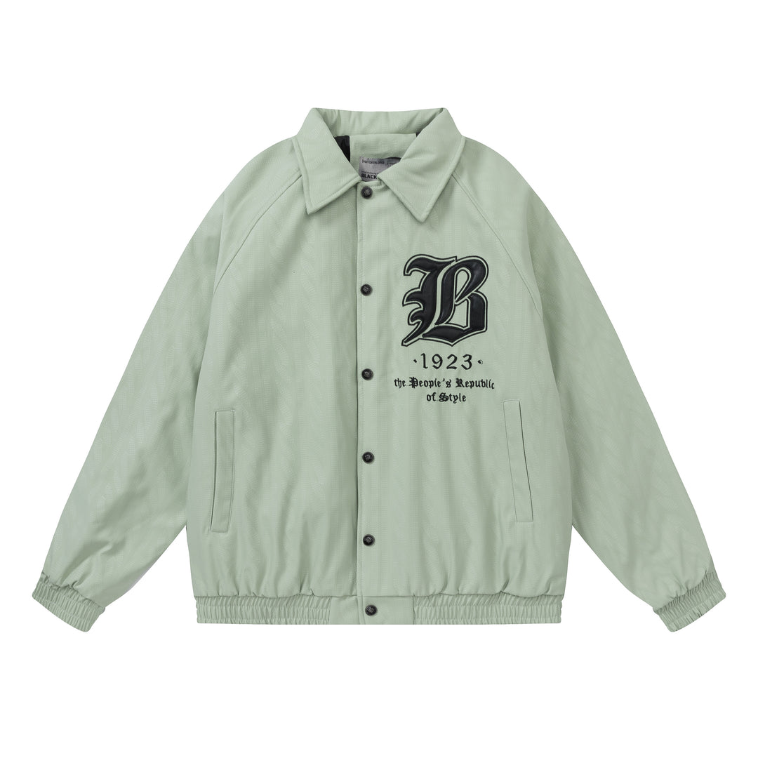 F3F Select Twist Dark Embroidery Lapel Jacket