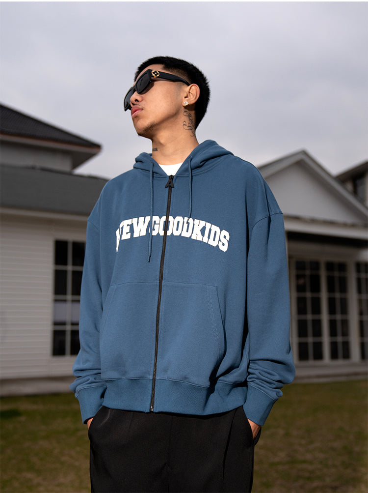 AFGK 3D Logo Zip Hoodie | Face 3 Face