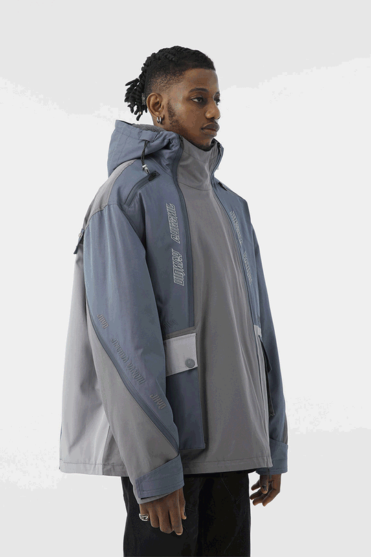 JHYQ Functional Patchwork Rushing Jacket