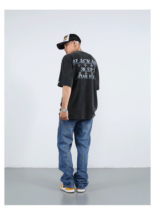 F3F Select Star Bright Line Denim Jeans