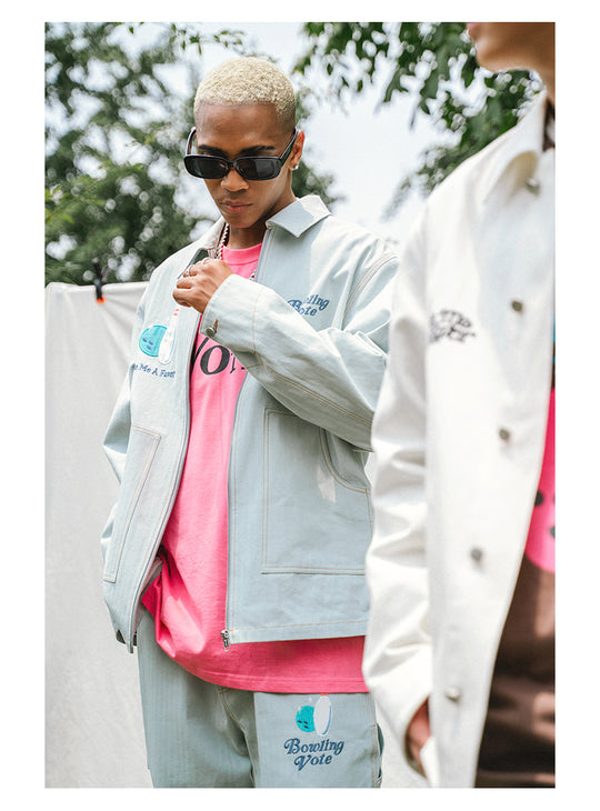 VOTE Bowling Embroidered Jacket