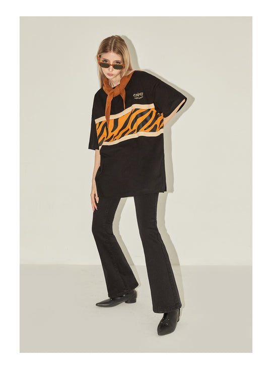 EMPTY REFERENCE Tiger Stitching Tee