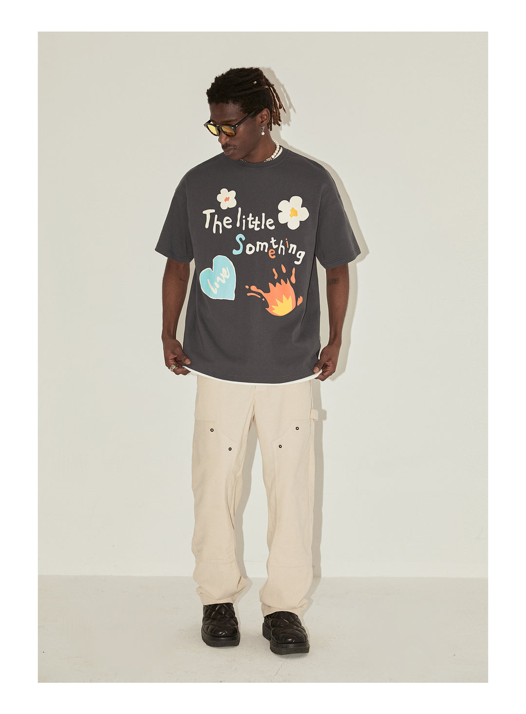 EMPTY REFERENCE Love Flame Flower Tee