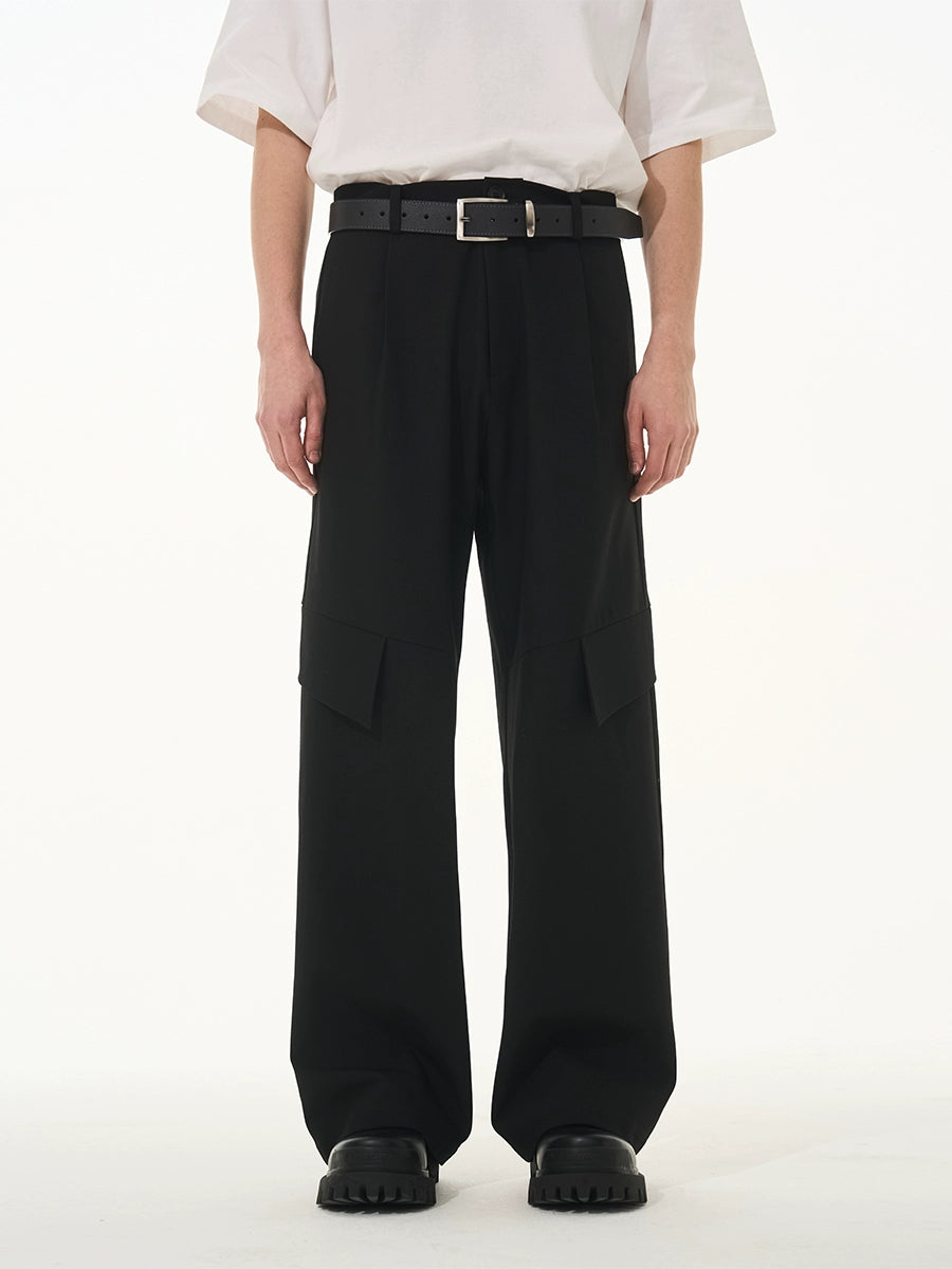 Harsh and Cruel Draped Deconstructed Casual Pants