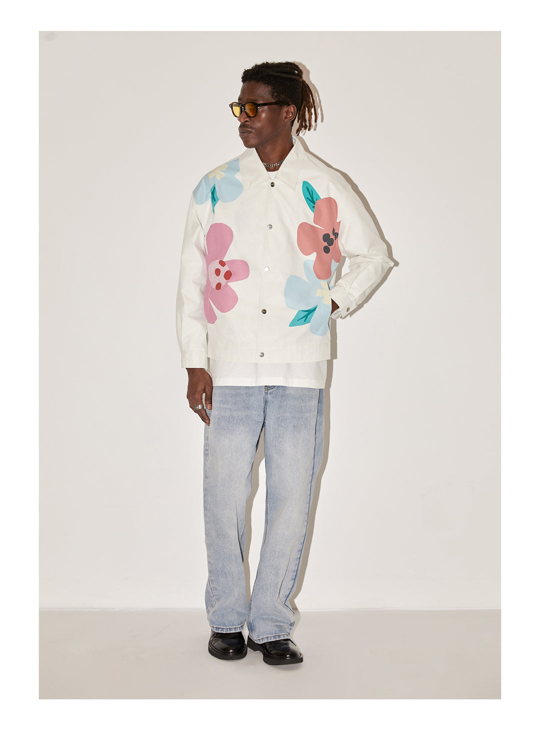 EMPTY REFERENCE Garden Floral Print Jacket