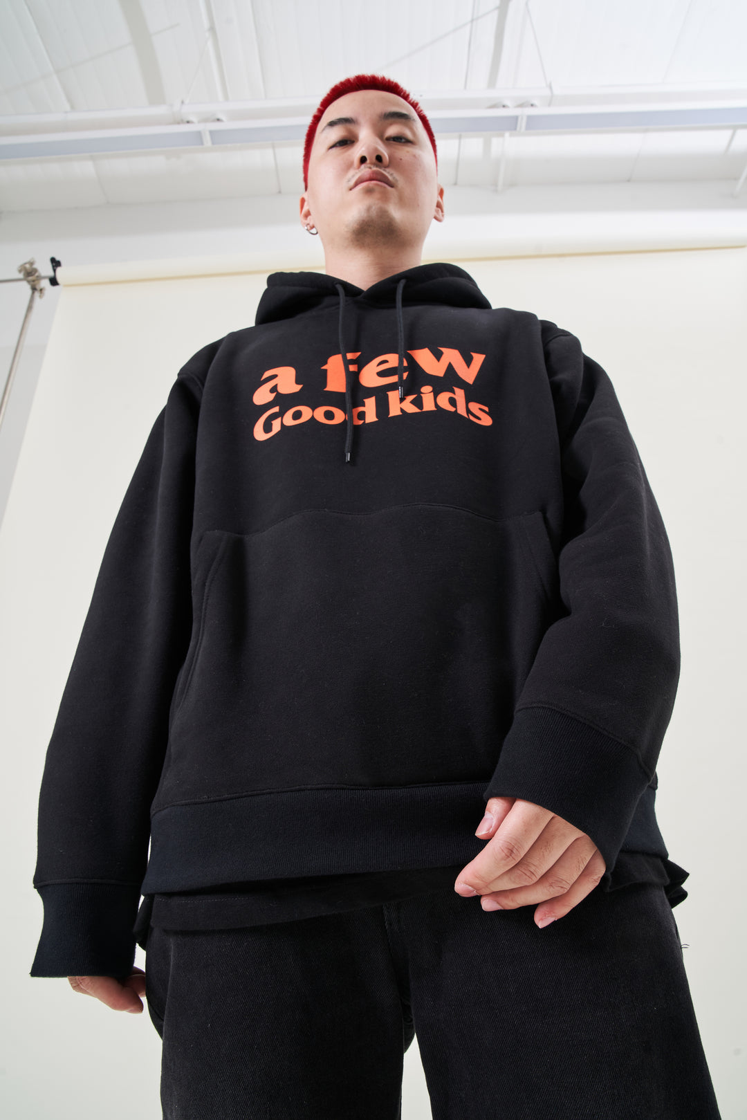 AFGK | AFGK 3D Logo Hoodie Basic Rhinestone Logo | Face 3 Face