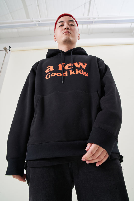 AFGK | AFGK 3D Logo Hoodie Basic Rhinestone Logo | Face 3 Face