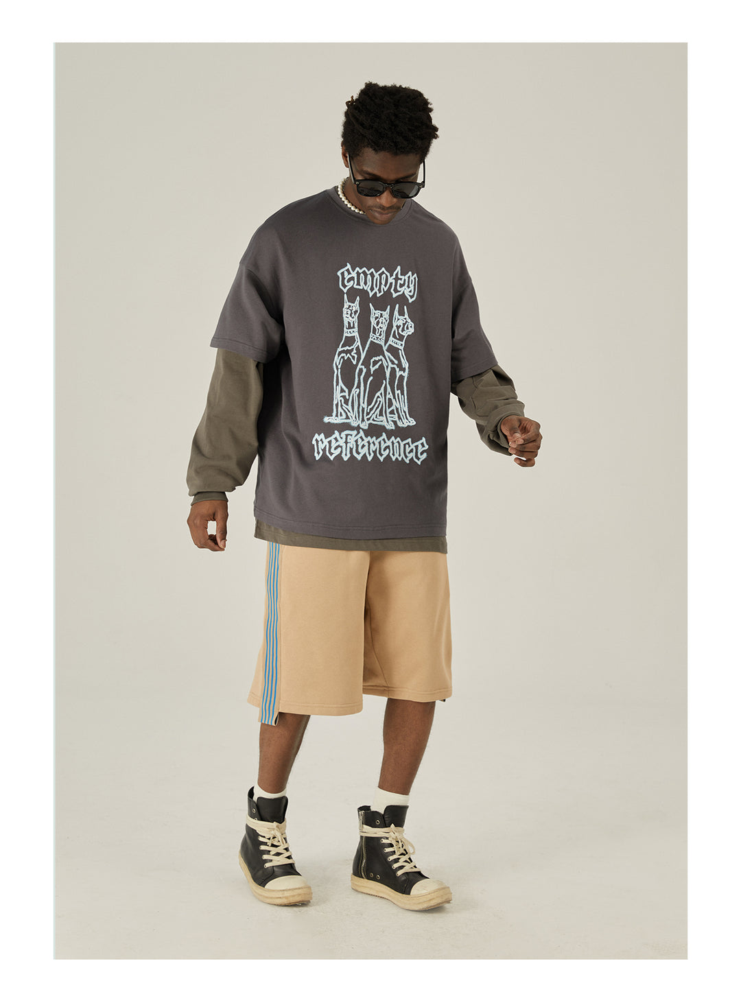 EMPTY REFERENCE Neon Doberman Tee