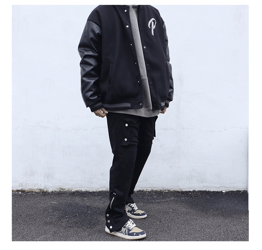 Diamond Font Varsity Jacket