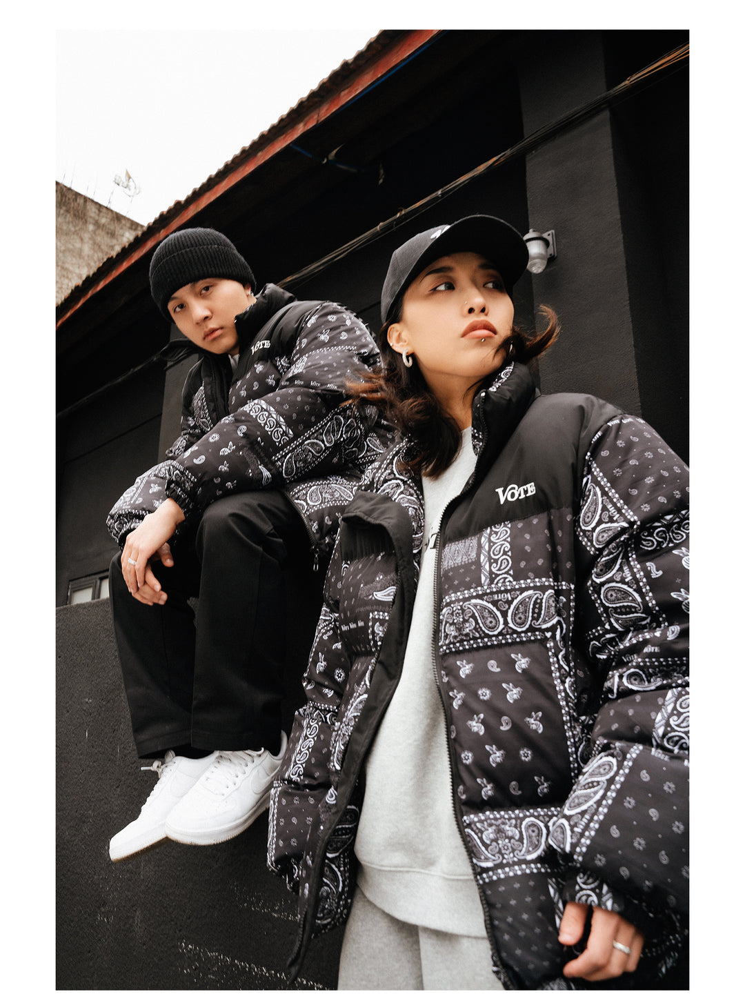 VOTE Paisley Heavy Jacket