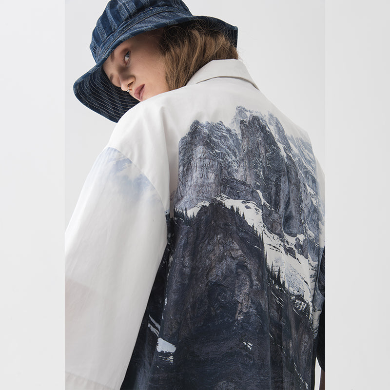 Harsh and Cruel Mountain Cuban Shirt