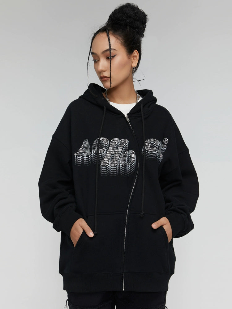 Achock Phantom Hot Drill S Zipper Hoodie