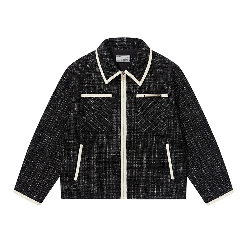 Harsh and Cruel Tweed Pockets Jacket