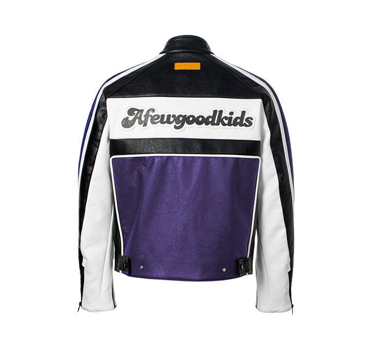 Biker jacket | Moto Jacket / Biker Racing Jacket | Face 3 Face