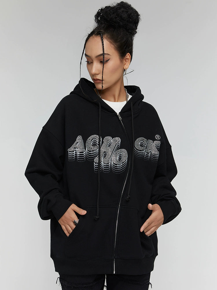 Achock Phantom Hot Drill S Zipper Hoodie