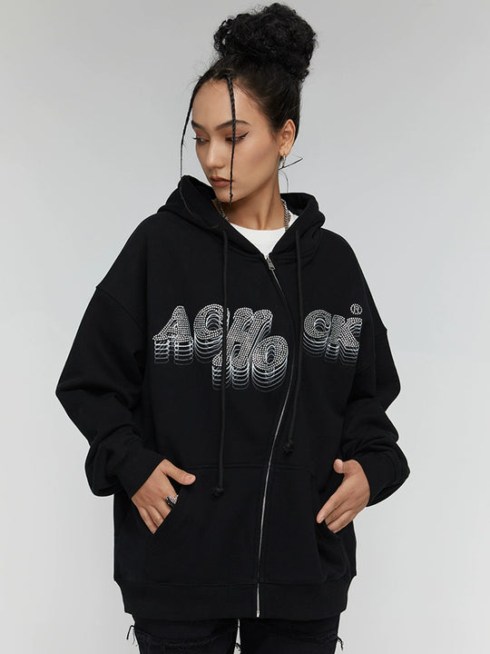 Achock Phantom Hot Drill S Zipper Hoodie
