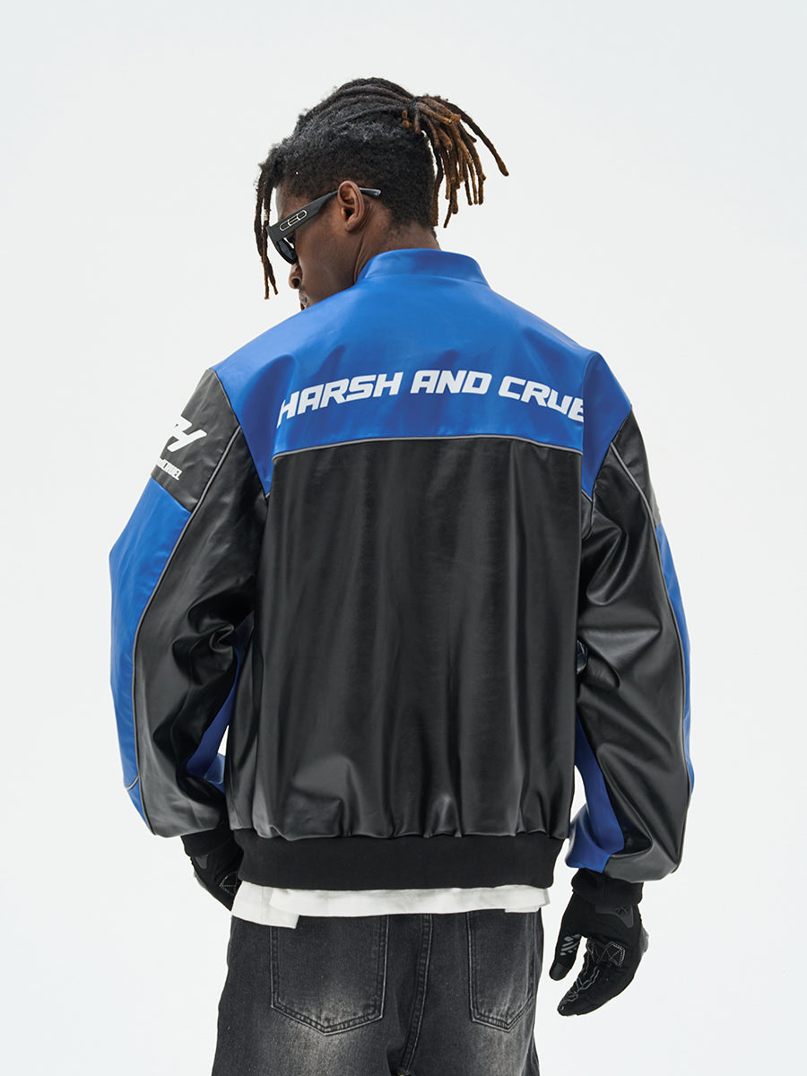 Buy Now Harsh & Cruel Biker Faux Leather Jacket – Face 3 Face